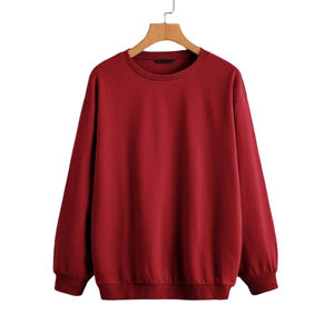 เสื้อสเวตเตอร์คอตตอนไม่มีปกสำหรับผู้ชายเสื้อสเวตเชิ้ตผ้าฟลีซใช้ได้ทั้งชายและหญิงพิมพ์โลโก้ได้ตามต้องการ - Product Image 1