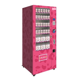 Distributeur automatique de cosmétiques en libre service pour rouges à lèvres, crèmes, soins de la peau et maquillage avec écran tactile et paiement par application - Product Image 3