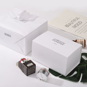 Recycled Cosmetic Paper Box with UV Coating Matt Lamination Embossing <b>for</b> <b>Face</b> Cream Loose Powder Eye Cream Facial Cleanser - Product Image 2