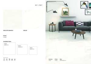 Azulejos de Porcelana Brillante para Paredes y Pisos 1200x1200 Superficie Pulida Premium - Product Image 4