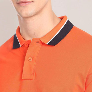 Moda Cómoda Stuff Hombres Polo Camiseta Slim Fit Color liso Diseña tu propia camiseta Polo para hombres - Product Image 6