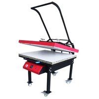 Presse à chaleur manuelle industrielle 80*100cm, grand format, haute pression, pour transfert thermique DTF et impression par sublimation