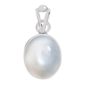NOVAMART Fine Certified Natural Moonstone Gemstone Pendant Handmade Religious Cute Style Jewelry <b>Crystal</b> Ruby Water Drop Pattern - Product Image 1