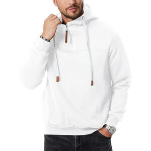 2025 personalizado 400gsm doble capa primavera y otoño Sudadera con capucha para hombre cremallera multibolsillo pulóver deportes Casual básicos Sudadera con capucha - Product Image 6