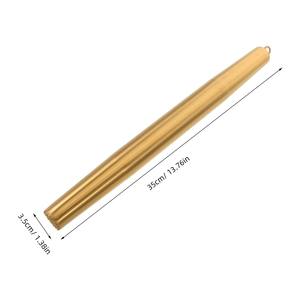 Muddler à cocktail en laiton de qualité supérieure, finition dorée, outil de bar robuste pour un broyage puissant des herbes, des fruits, de la glace et des boissons parfaites - Product Image 3