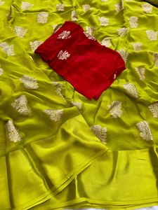 Modern Design Digital Printed <b>Ladies</b> Wear <b>Long</b> <b>Length</b> Fancy Saree Collection Ready to Purchase Made of Silk Viscose for Parties - Product Image 2