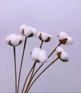 Ramo de Flores Tejidas a Crochet Hechas a Mano al por Mayor - Flores Artificiales Ecológicas de Algodón para Decoración del Hogar de Año Nuevo, Larga Duración - Product Image 3