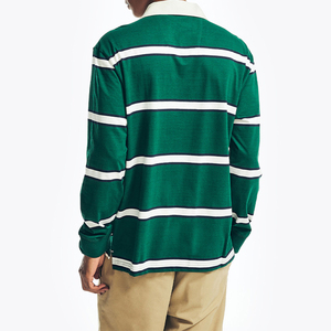 Manches longues pour hommes de haute qualité pour chemise Polo Rugby Durable confortable pour vêtements décontractés et motif imprimé de Style athlétique - Product Image 2