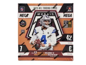 High Quality 2025 Panini Mosaic Football Mega Box Factory sealed Paper Custom Game <b>Cards</b> in Stock Ready to Ship - Product Image 4