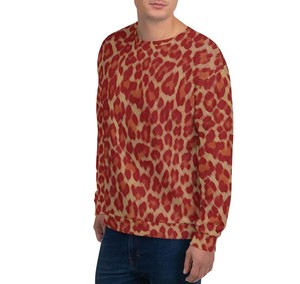 Sweat-shirt épais pour homme, coupe classique, col rond, en coton mélangé, respirant, à séchage rapide, écologique, automne-hiver 2024 - Product Image 4