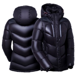 Vestes d'hiver de qualité supérieure Vêtements d'extérieur Marque personnalisée Veste tendance Conception à panneau personnalisé Vestes matelassées pour hommes - Product Image 1