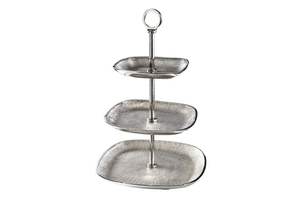 Support à gâteau en aluminium fait main, design attrayant, écologique, personnalisable, passe au lave-vaisselle, pour mariages, comptoirs de boulangerie, maison - Product Image 3