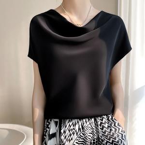 100% Cotton Summer Women's T-shirt Bottoming Basic Fashionable <b>Lady</b> Solid <b>Short</b> <b>Sleeve</b> Loose <b>Tops</b> Shirts trending - Product Image 3