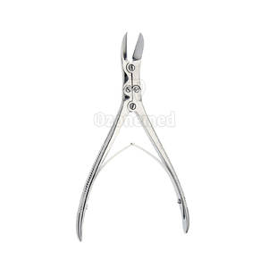 Fórceps de corte de huesos de acero inoxidable Manual Premium para cirujanos ortopédicos y veterinarios Instrumento de corte de huesos afilados - Product Image 4