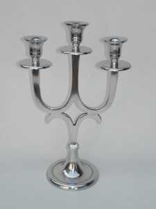 Portavelas Premium, muestra de Metal dorado disponible, decoración decorativa de vacaciones clara, estampado europeo, decoración de boda hecha a mano - Product Image 2