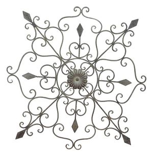 Arte Abstracto de Pared de Metal, Decoración Colgante para Sala de Estar, Porche, Fondo de Sofá, Arte de Pared Elegante para Decoración - Product Image 4