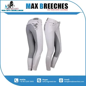 Parche de rodilla de silicona para hombres/mujeres de la mejor calidad, cómodos protectores de piernas para montar a caballo directamente desde la India - Product Image 4