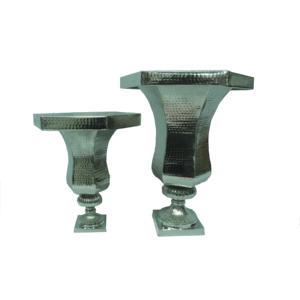 Vase décoratif en métal de finition antique noire articles de décoration de fête de noël de Style Unique pour l'article de décoration de mariage ou de maison - Product Image 4