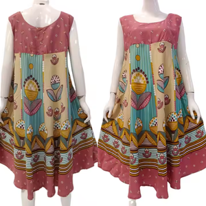 Ropa informal para jóvenes Nuevo patrón floral de verano Material cómodo de alta calidad para uso diario Ropa de dormir de talla grande para mujeres - Product Image 5