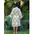 เสื้อคลุมอาบน้ำผ้าฝ้ายพิมพ์ลายดอกไม้หรูหรา Sangeet สำหรับครอบครัว - Product Image 6