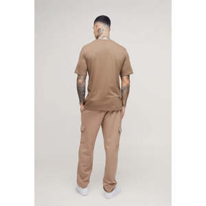 กางเกงคาร์โก้แฟชั่นสำหรับผู้ชายน้ำหนักเบากางเกงเปล่ากันน้ำ - Product Image 2