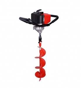Taladro de tierra profesional a gasolina de 36 cc – Perforadora de postes de la serie Elite para dos personas – Perforadora industrial de alto torque para cercas - Product Image 5