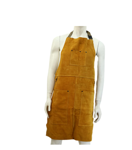 Tablier en cuir de soudage résistant à la chaleur Tablier d'outil d'atelier - Product Image 2