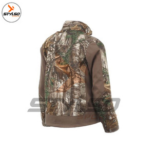 Veste tactique à coquille souple imperméable pour hommes Manteau extérieur imprimé camouflage pour la chasse en plein air, le camping et la randonnée Style d'ensemble - Product Image 5