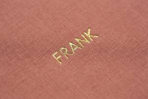 Labon Cá Nhân Bìa Cứng Nhật Ký Máy Tính Xách Tay Sinh Thái Thân Thiện Với Linen Vàng Lá Trang Bìa Cứng Tạp Chí - Product Image 4