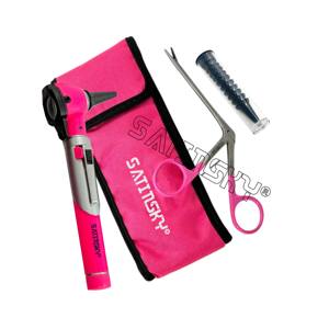 ชุดเครื่องมือส่องตรวจสำหรับสัตวแพทย์สำหรับหูหูและสิ่งแปลกปลอมแหล่งจ่ายไฟแบบแมนนวลทางจักษุวิทยา - Product Image 2