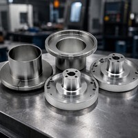 CNC para Mecanizado de Piezas de Precisión de Acero Inoxidable y Aluminio con Electroerosión por Hilo y Perforación - Producción Personalizada OEM en Pequeños Lotes