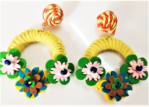 Venta caliente últimos pendientes de aro con cuentas moda Bohemia hecha a mano caprichosa pendientes de gota para mujer joyería aro pendientes de borla de cuentas gran oferta al precio más bajo - Product Image 4