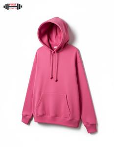 Venta al por mayor de invierno sudadera de lana de gran tamaño Sudadera con capucha unisex 2025 nueva impresión personalizada pulóver 100% algodón 300g logotipo personalizado - Product Image 6