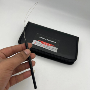 ส่วนขยายของผมสีดำด้านมีห่วงดึงที่จับใช้ลูกปัดปรับแต่งได้อย่างสมบูรณ์พร้อมชื่อแบรนด์ที่กำหนดเอง - Product Image 1