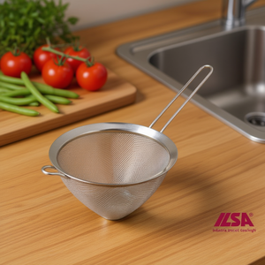 Passoire conique en maille Ilsa 12 cm en acier inoxydable 18/10 - Product Image 3