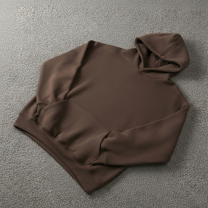 เสื้อฮู้ดสำหรับผู้ชายเสื้อฮู้ดแบบสวมหัวสำหรับผู้ชายผ้าฝ้าย400 GSM heavyweight พิมพ์โลโก้ดิจิตอลตามสั่ง100% - Product Image 5