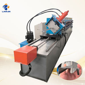 Máquina formadora de rollos de quilla de ángulo de acero, máquina formadora de canales y pernos de Marco C/<span class=keywords><strong>U</strong></span>/T/M perforada de alta precisión - Product Image 1