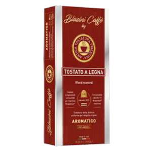 Cápsulas de Café Aromáticas Italianas Caff Blasini, Paquete de 8 Cápsulas Desechables de Plástico PP para una Sola Porción - Product Image 1