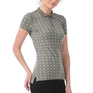 OEM New Arrival Wholesale Custom Made Casual <b>Women</b> for T Shirts High Quality Breathable Quick Dry Canvas Fabric Short Sleeve - Product Image 4