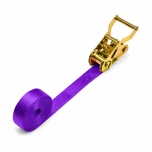 Correa de Amarre Provina de Alta Resistencia, 100% Poliéster, 1.5 Pulgadas, con Impresión de Logotipo Personalizado, 2000 kg de Resistencia a la Rotura, Certificación CE, Gancho J/S - Product Image 1
