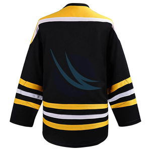 Camiseta de hockey hecha a medida del equipo juvenil 2025, impresión sublimada totalmente personalizable, servicio OEM ODM, ropa deportiva, camiseta de hockey sobre hielo - Product Image 6