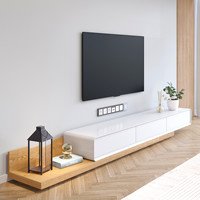 Meuble TV moderne en MDF, design ajustable, prix de gros abordable, pour salon, en bois, support TV, étagère, vente chaude