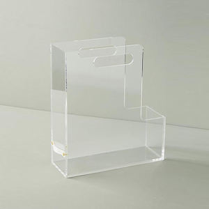 Présentoir en acrylique de bon fournisseur comptoir pliable pour magazines livres prospectus dépliants brochures - Product Image 3