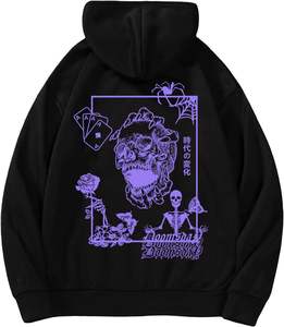 2025 hommes décontracté mode Joker Sublimation pull à capuche meilleure qualité drôle surdimensionné respirant conception solide motif OEM - Product Image 1