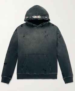 เสื้อฮู้ดดี้เฟรนช์เทอร์รี่ขนาดใหญ่พิเศษ ปี 2024 น้ำหนัก 500 กรัม ผ้าฝ้าย 100% ไม่หด ดีไซน์บุซับใน ผลิตโดยผู้ผลิตโดยตรง ลวดลายฟอกสีแบบดิสเทรส - Product Image 6