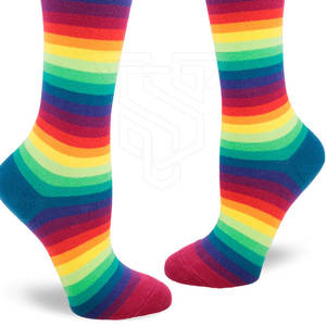 Men's Casual Cotton <b>Socks</b> Customizable High-Crew Winter Quality Fashion Accessories <b>with</b> 2 <b>Toe</b> Style Breathable - Product Image 1