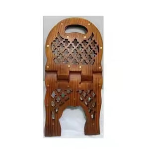 Dernier modèle de support du Coran pour la lecture Accessoires de bureau en bois pour la décoration de la maison Support de lecture de livre en bois personnalisé - Product Image 5
