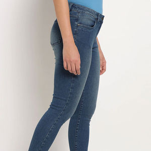 Jeans Casuales de Alta Calidad al por Mayor 2025, Jeans Holgados de Pierna Ancha para Mujer, Pantalones Vaqueros de Mezclilla - Product Image 5