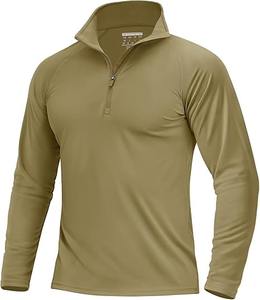 Elegante jersey con cremallera 1/4 para hombre, suave mezcla de algodón, forro polar, interior, ropa de calle informal, Top OEM y ODM, logotipo bordado, fábrica a granel - Product Image 2