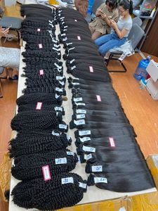 ผมมนุษย์แท้ Remy บราซิลผมต่อหนังกำพร้าหยิกตรงสีธรรมชาติ - Product Image 4